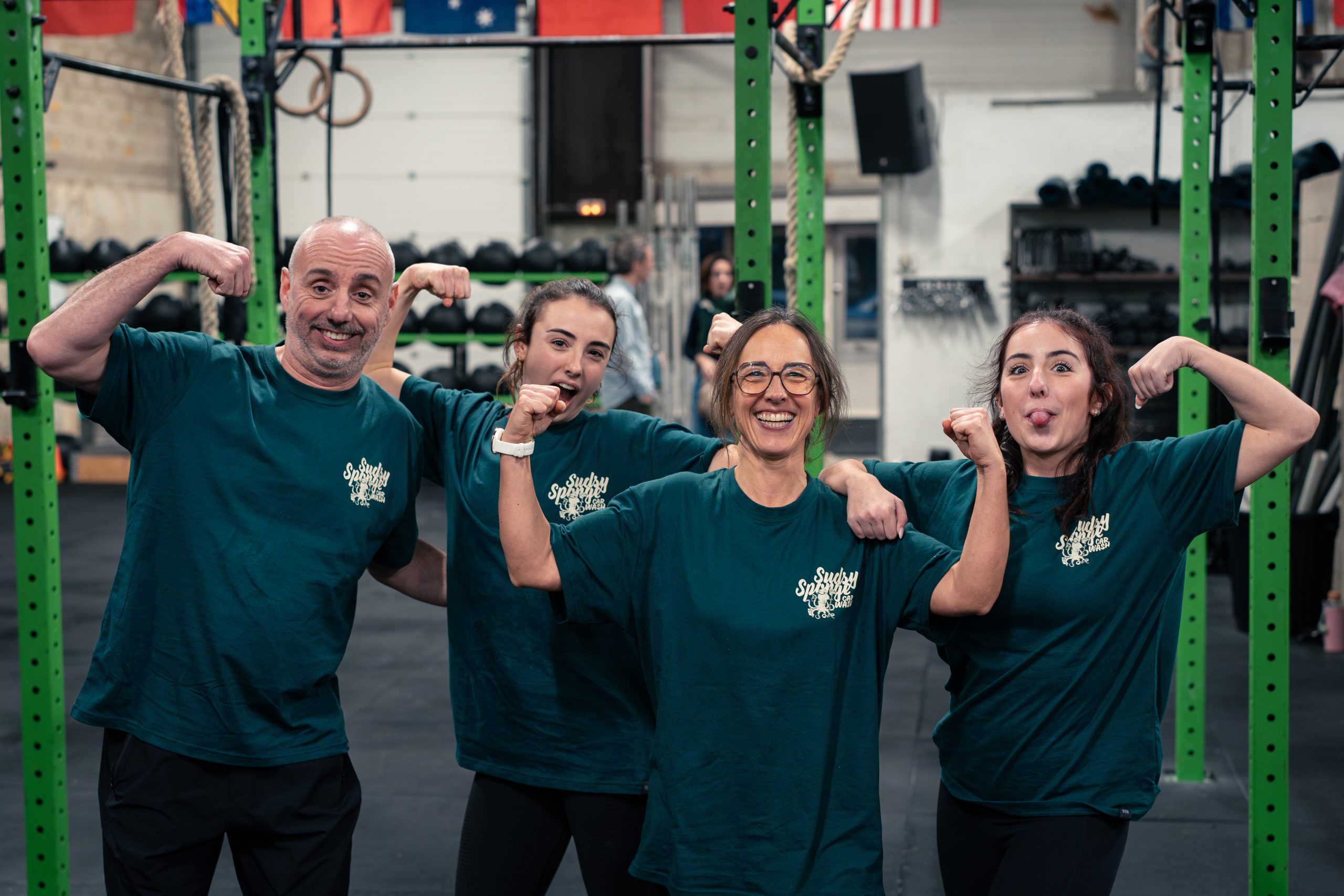 L’équipe et les membres de L’Arène Fitness