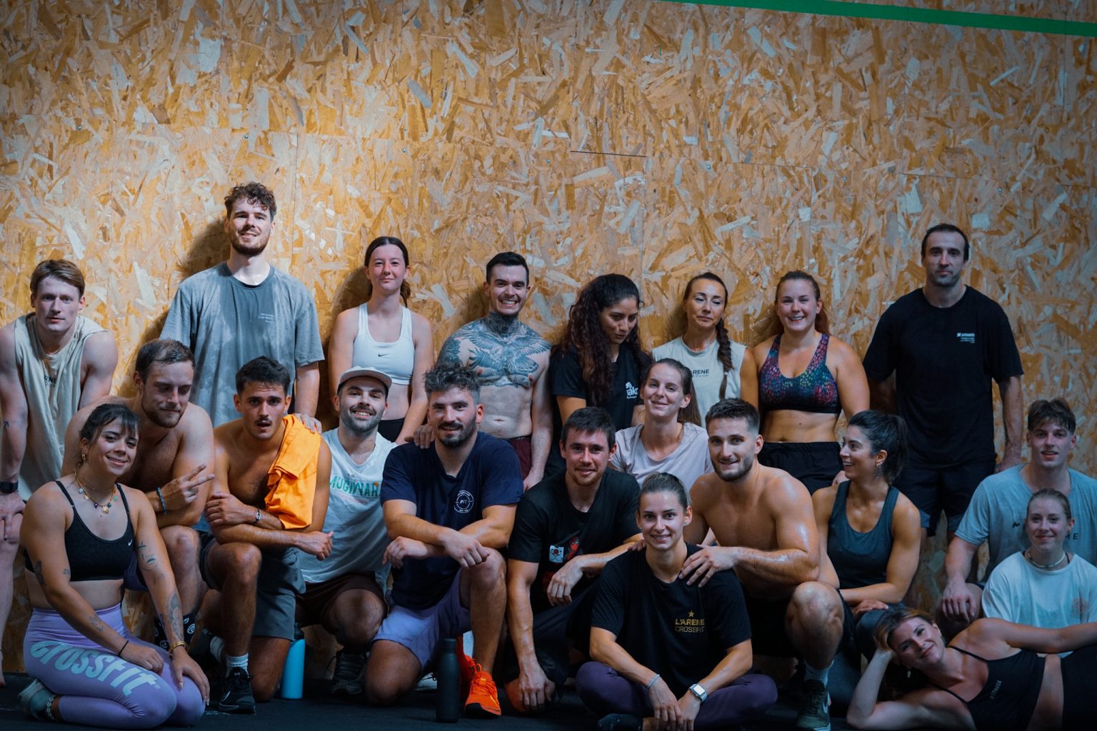 Les membres de L’Arène Training Club Gradignan réunis dans la salle