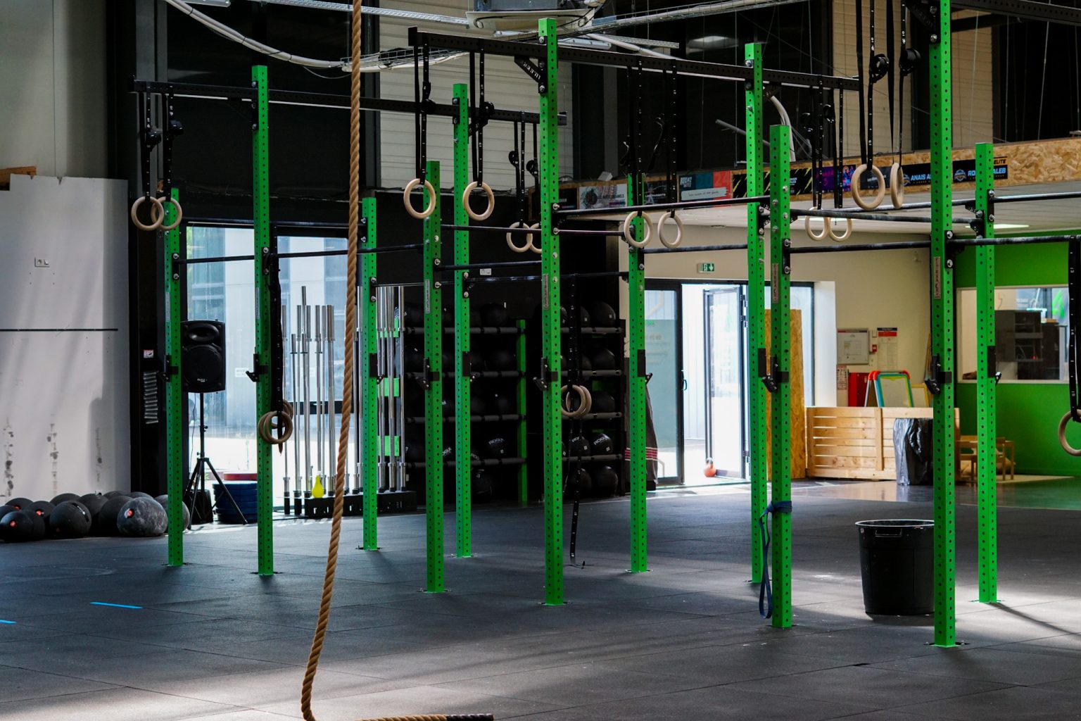 Vue d’ensemble de la salle de L’Arène Training Club Gradignan