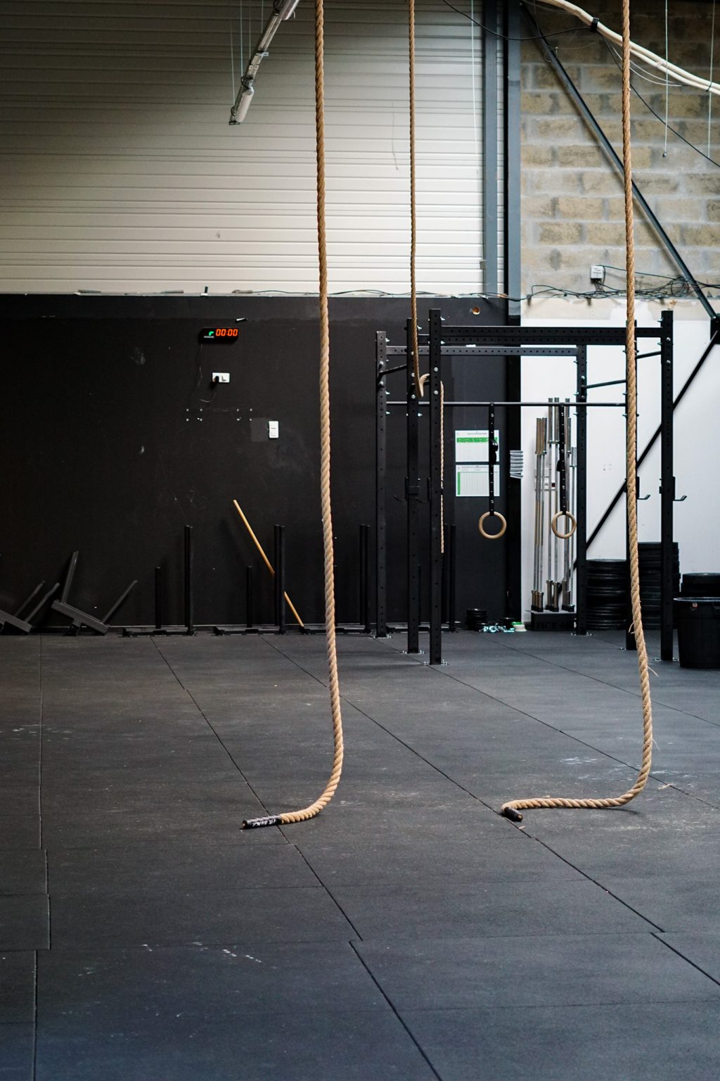 La salle de L’Arène Training Club Gradignan et ses cordes à grimper